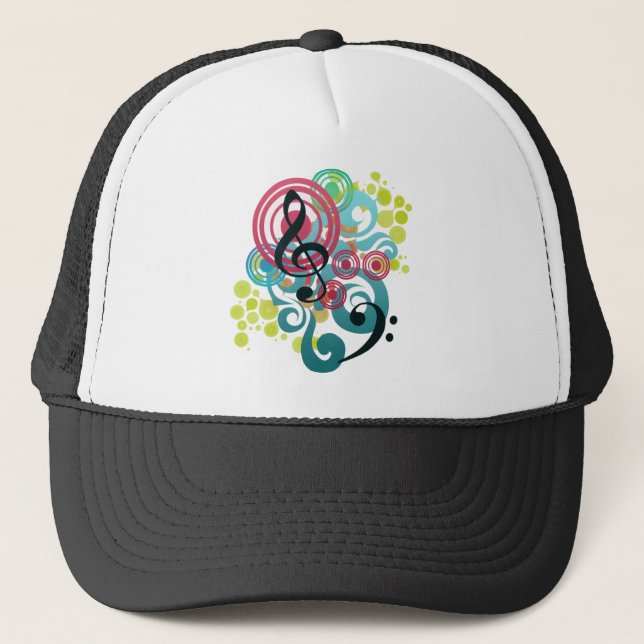 Gorra De Camionero Música (Anverso)