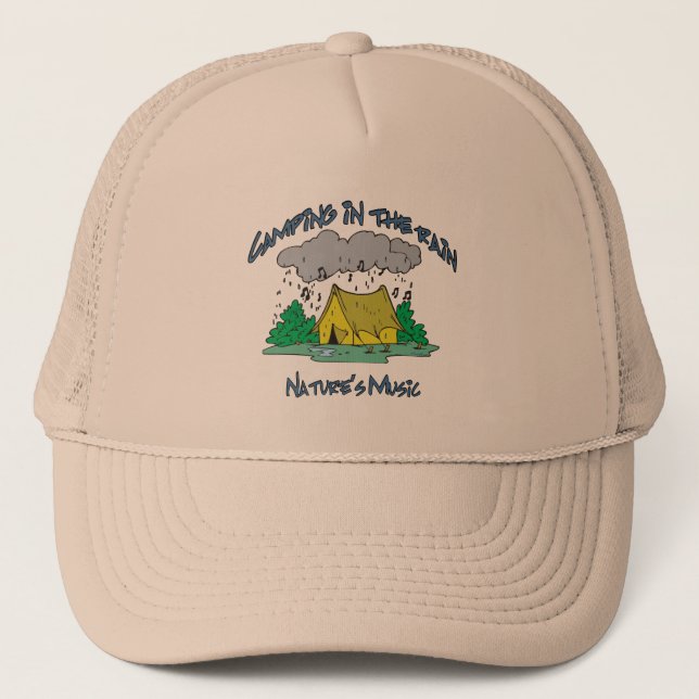 Gorra De Camionero Música CAMP-Nature (Anverso)