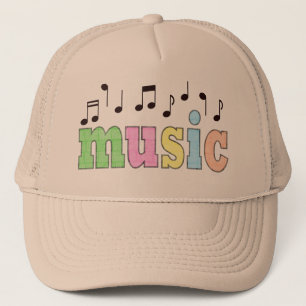 Gorra De Camionero Música con las notas