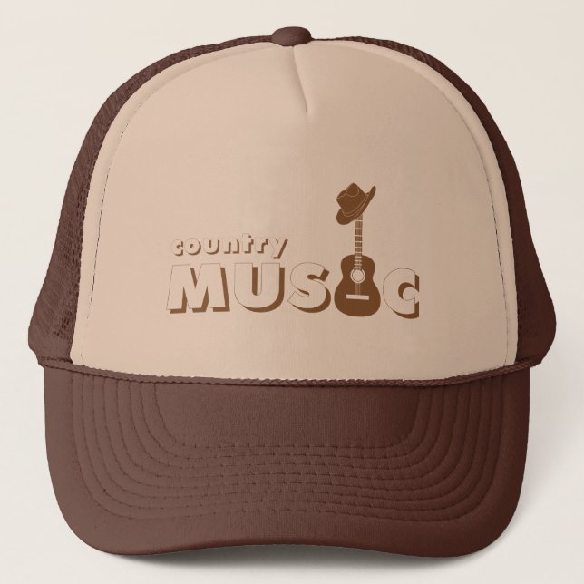 Gorra De Camionero Música country (Anverso)