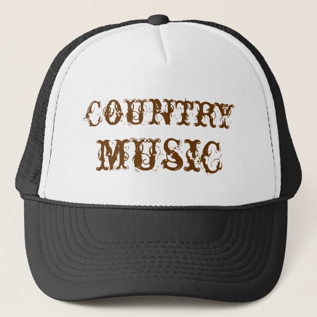 Gorra De Camionero música country (Anverso)