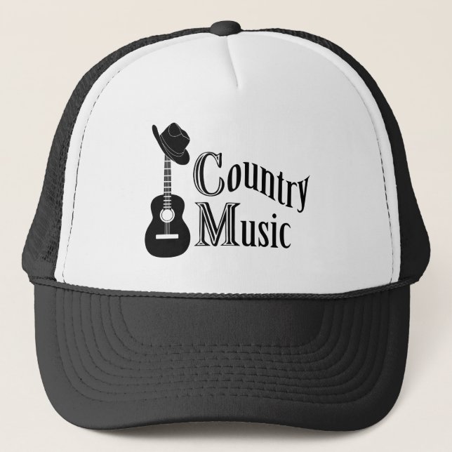 Gorra De Camionero Música country (Anverso)