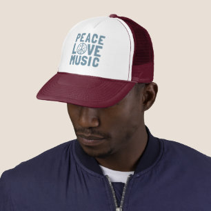 Gorra De Camionero Música de amor de paz