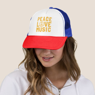 Gorra De Camionero Música de amor de paz