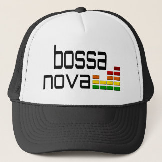 Gorra De Camionero Música de Bossa Nova con el equalizador estéreo