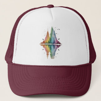 Gorra De Camionero Música de la Naturaleza - camiseta con ondas sonor
