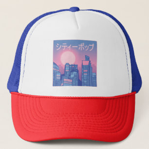Gorra De Camionero Música pop japonesa en la ciudad