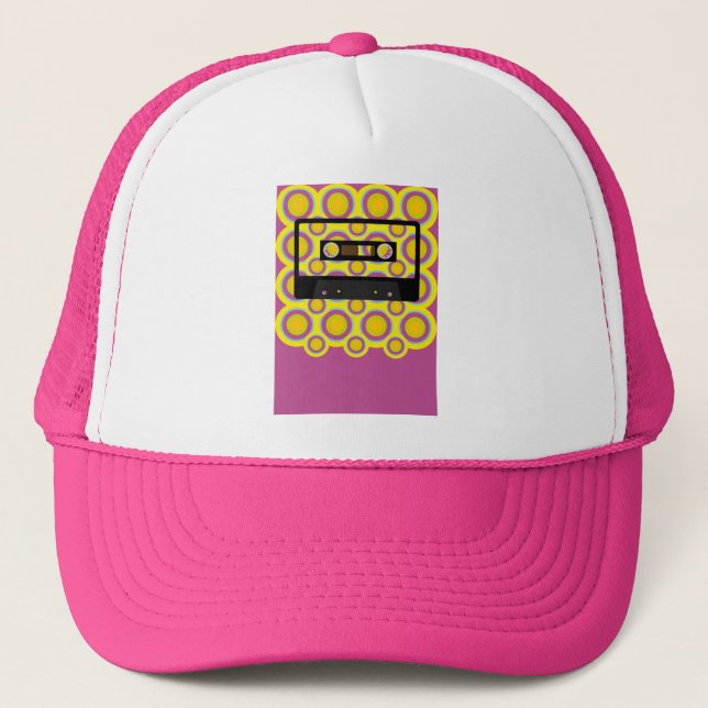 Gorra De Camionero Música retra (Anverso)