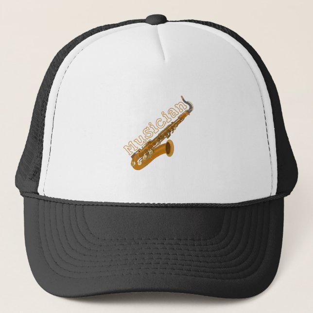 Gorra De Camionero Músico (Anverso)