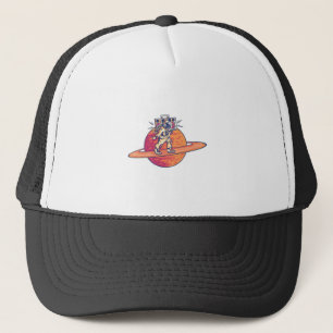 Gorra De Camionero Músico Astronauta Divertido