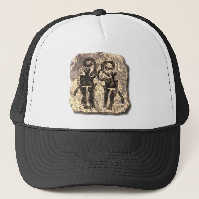 Gorra De Camionero Músico-piedra (Anverso)
