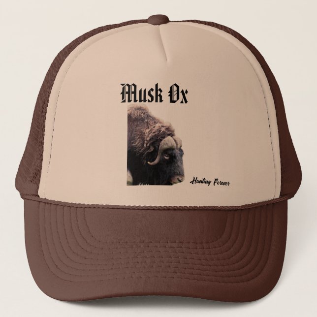 Gorra De Camionero Musk Ox (Anverso)