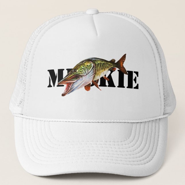 Gorra De Camionero Muskie Fishing Cap (Anverso)