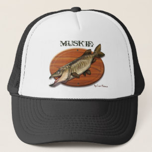 Gorra De Camionero Muskie-Placa