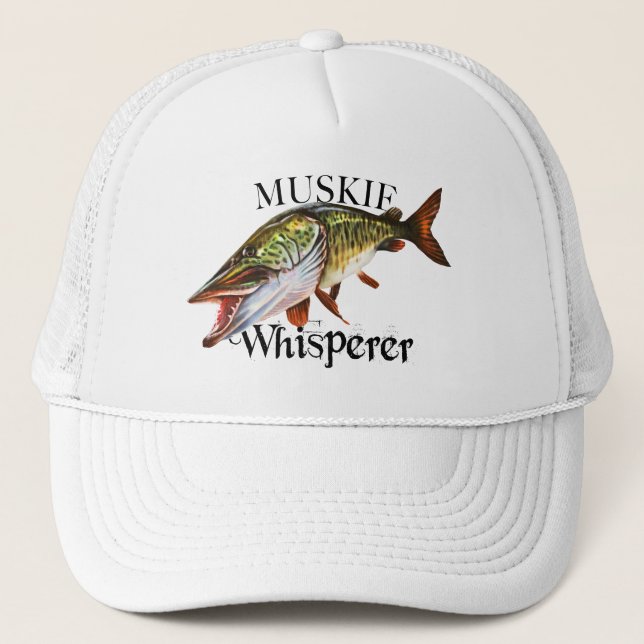 Gorra De Camionero Muskie Whisperer (Anverso)