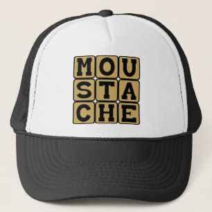 Gorra De Camionero Mustache, Cabello facial