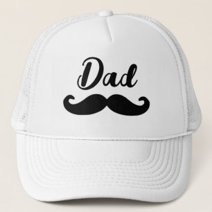 Gorra De Camionero Mustache negro del manillar