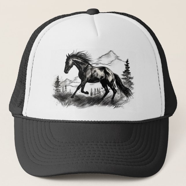 GORRA DE CAMIONERO MUSTANG (Anverso)