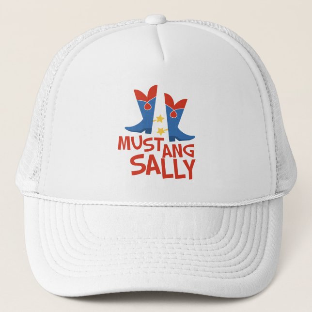 Gorra De Camionero Mustang Sally (Anverso)