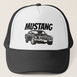 Gorra De Camionero Mustang Trucker Hat
