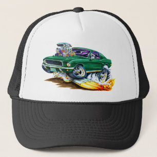 Gorra De Camionero Mustango de Bullitt con el motor grande