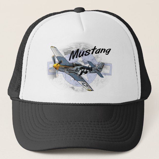 Gorra De Camionero Mustango P51 (Anverso)