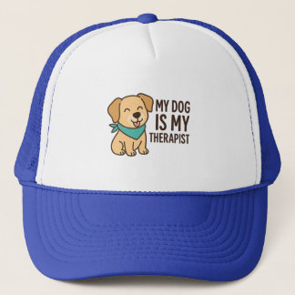 Gorra De Camionero My Dog Is My Therapist Funny Dog Lover Quote