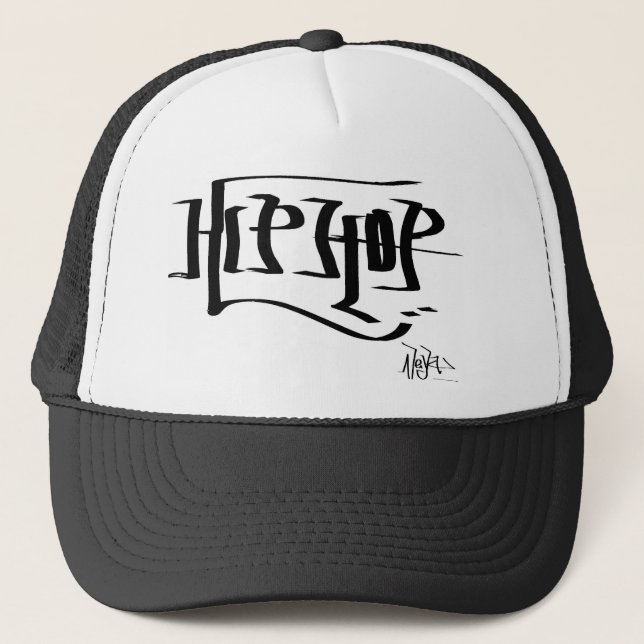Gorra De Camionero my graffiti art original - hiphop - (Anverso)