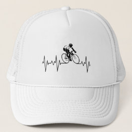 Gorra De Camionero My Heart Beats For Cycling.