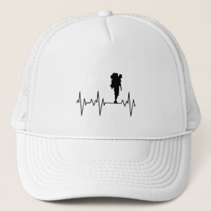 Gorra De Camionero My Heart Beats por excursionismo, senderismo y Gor