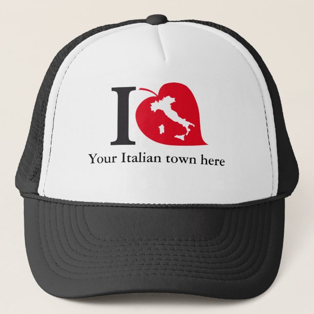 Gorra De Camionero My Italian town hat (Anverso)