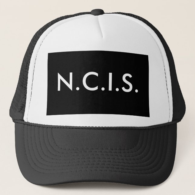 GORRA DE CAMIONERO N.C.I.S. (Anverso)