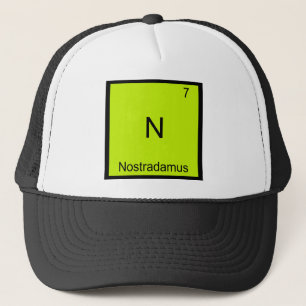 Gorra De Camionero N - Nostradamus Camiseta divertida del símbolo del
