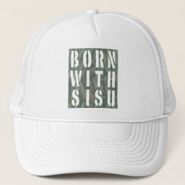 Gorra De Camionero Nacido con Sisu Camo 3