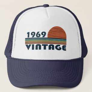 Gorra De Camionero Nacido en 1969, cumpleaños vintage