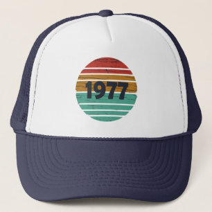 Gorra De Camionero nacido en 1977, cumpleaños vintage