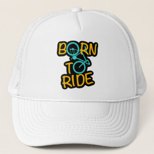 Gorra De Camionero Nacido en bicicleta - Guay para ciclistas
