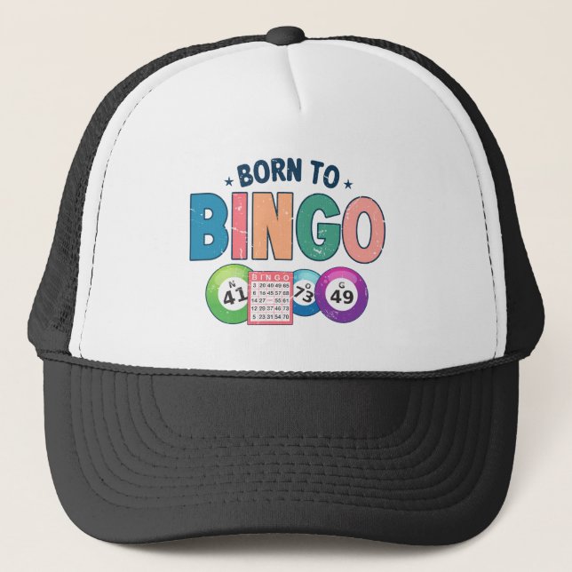 Gorra De Camionero Nacido en Bingo (Anverso)