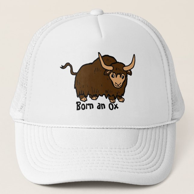 Gorra De Camionero Nacido en un Ox (Anverso)