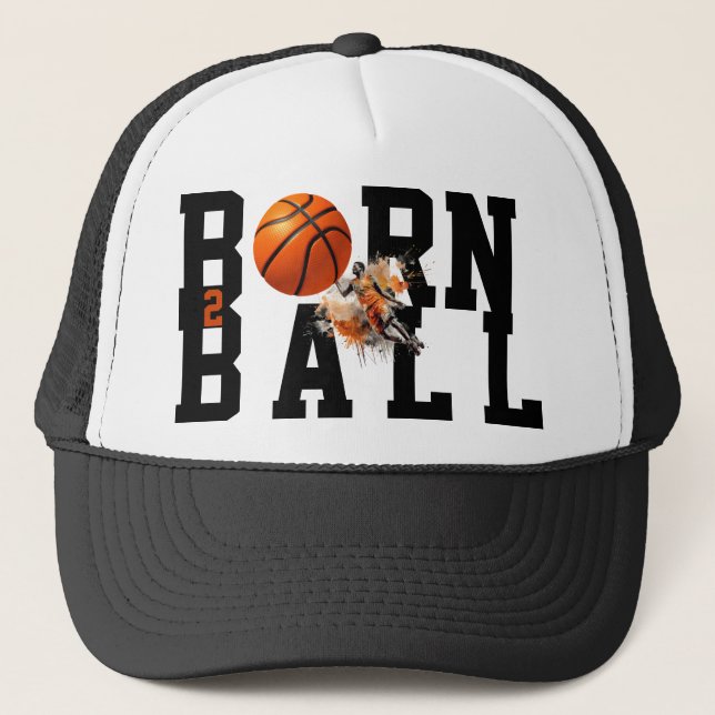 Gorra De Camionero Nacido para jugar al baloncesto (Anverso)