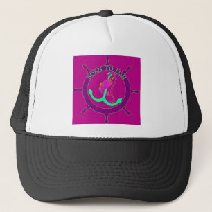 Gorra De Camionero Nacido para pescar