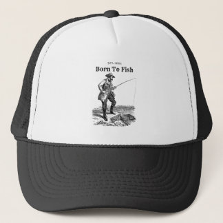Gorra De Camionero Nacido Para Pescar