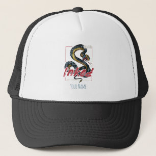 Gorra De Camionero Nacido Para Ser Enganchado Tattoo Diseño Serpiente