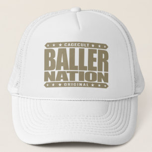 Gorra De Camionero NACIÓN de BALLER - en dios confiamos en pero