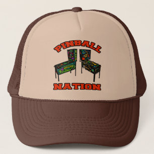 Gorra De Camionero Nación del pinball