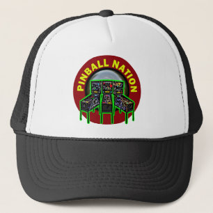 Gorra De Camionero Nación del pinball