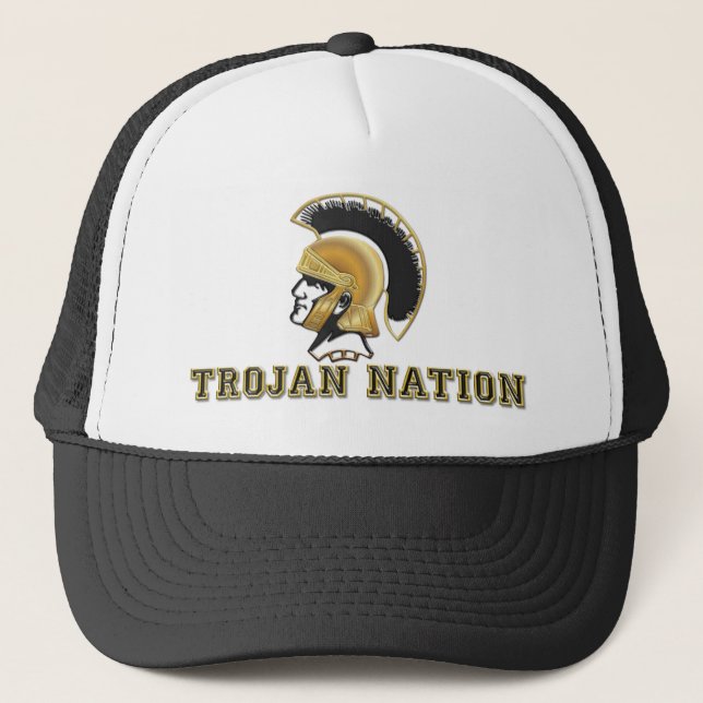 Gorra De Camionero Nación Troyana - Equipo de apoyo (Anverso)