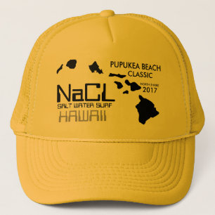 Gorra De Camionero NaCL SALT AGUA SURF PUPUKEA BEACH