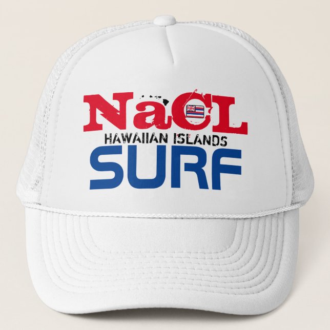 Gorra De Camionero NaCL SURF HAWAII (Anverso)