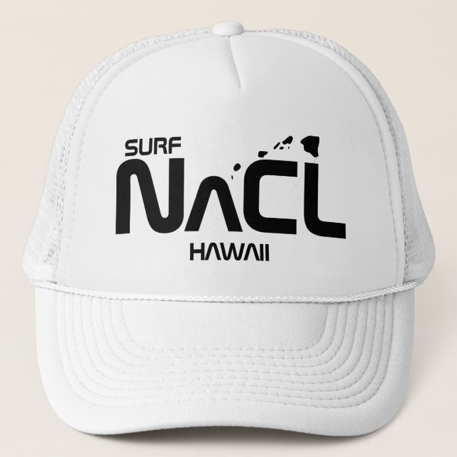 Gorra De Camionero NaCL SURF HAWAII (Anverso)